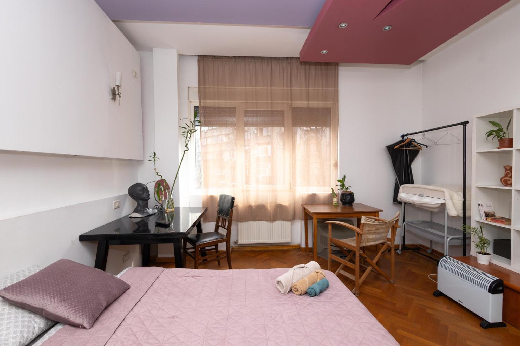 Shared Retro Vintage Luxury Apartment Boekarest Buitenkant foto